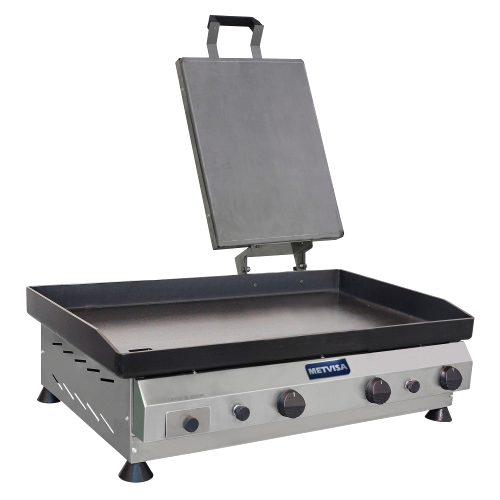 Plancha Industrial a gas de 80x50 cm