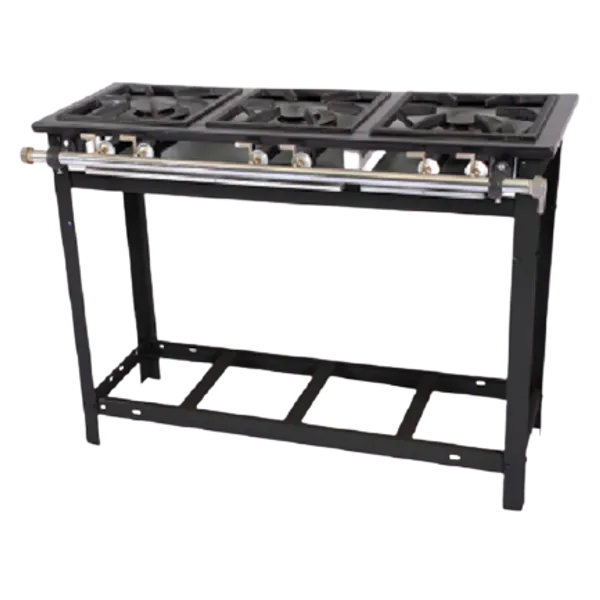 Cocina Industrial a gas de 3 Quemadores