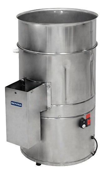 Peladora Industrial de 6 kg de papa- ajos -cebolla