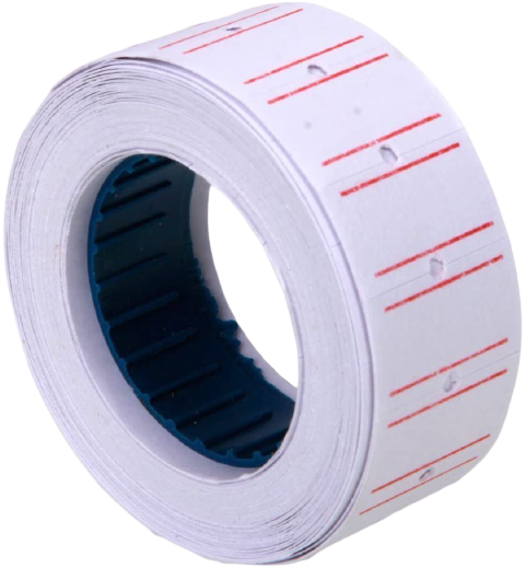 Papel para etiquetadora de 8 dígitos