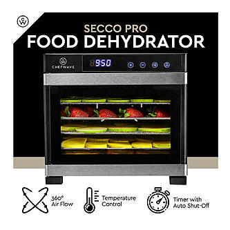 Deshidratador 6 Parrillas Acero Inoxidable Chefwave - miniatura 3