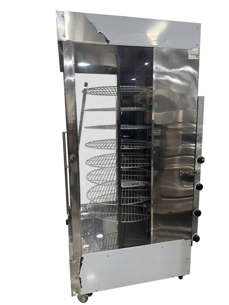 Asador Multiuso Metvisa 140 kg Giratorio a Gas GLP - miniatura 2
