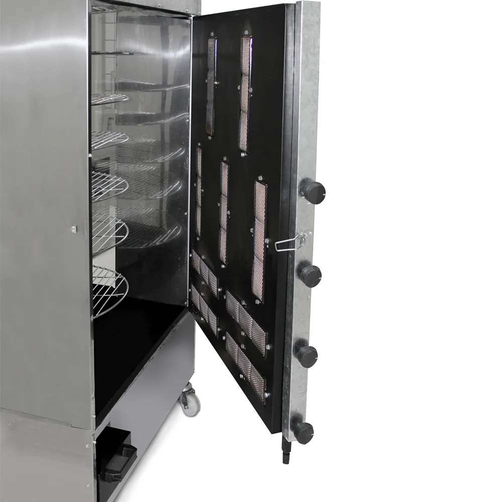 Asador Multiuso Metvisa 140 kg Giratorio a Gas GLP - miniatura 2