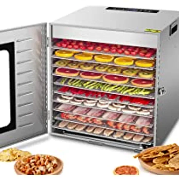 Deshidratador en Acero Inoxidable 10 Parrillas