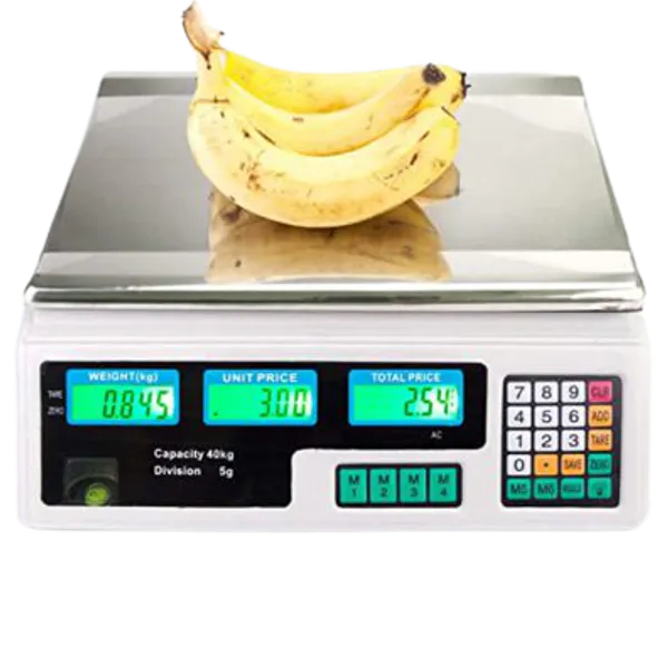 Romana electrónica 40kg MAXIHOUSE